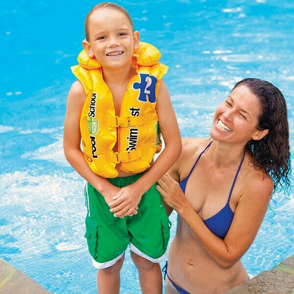 Φουσκωτό Γιλέκο Κολύμβησης για Παιδιά - INTEX Deluxe Swim Vest